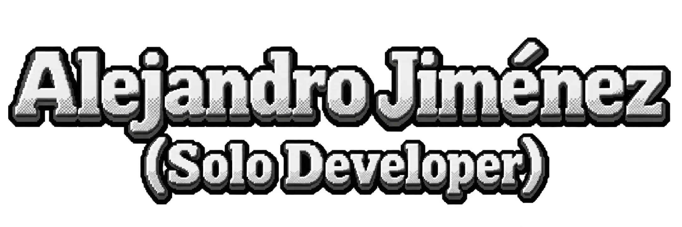 Logo Alejandro Jiménez (Solo Developer)